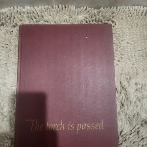 Elegant Burgundy Decorative Book by Unknown Brand